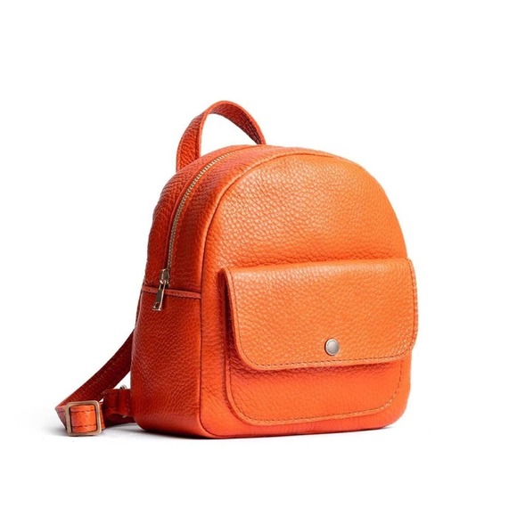 Portland Leather Handbags - Portland Leather Snap Mini Backpack Cape Coral